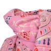 Lindsay Pink Scarf with Colorful Floral Embroidery 70x180cm Mixed BURTON OF LONDON