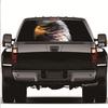 Suv Waterproof Eagle American Flag Rear Window Sticker Decal 135*36Cm Universal
