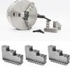 3 Pcs Internal Jaw 20CrMnTi CNC Machine Tool Lathe Chuck Internal Jaw Fit For K11200 8in  Less Than Br More Than