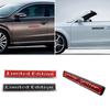 Metal Limited Edition Car Sticker Badge Decal Motorcycle Emblem Auto Accessories