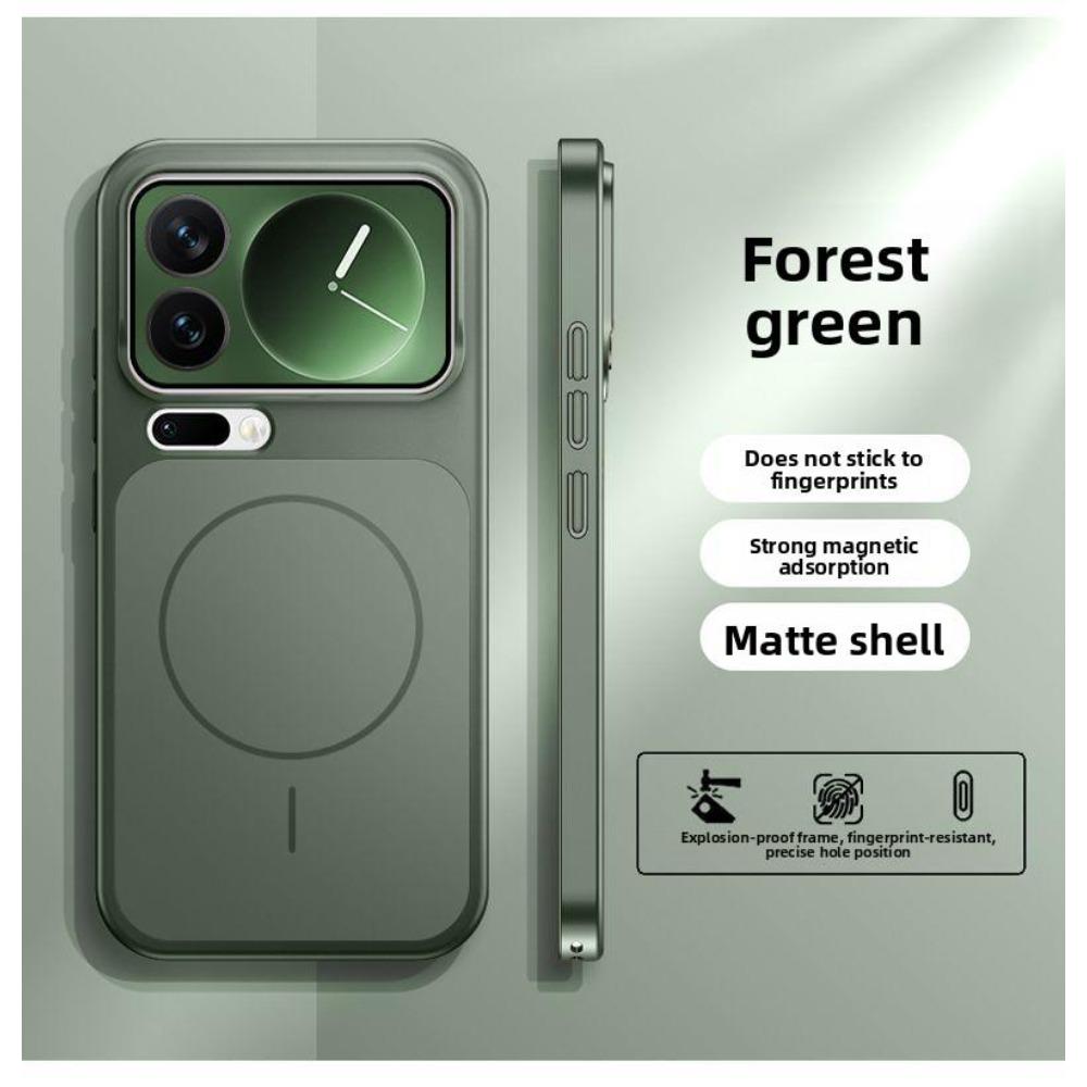 Для Xiaomi 17 Pro Max Чехол Твердый ПК AG Матовый Для MagSafe Магнитная Защитная Задняя Крышка Чехол Для Xiaomi 17 Pro Чехол для телефона