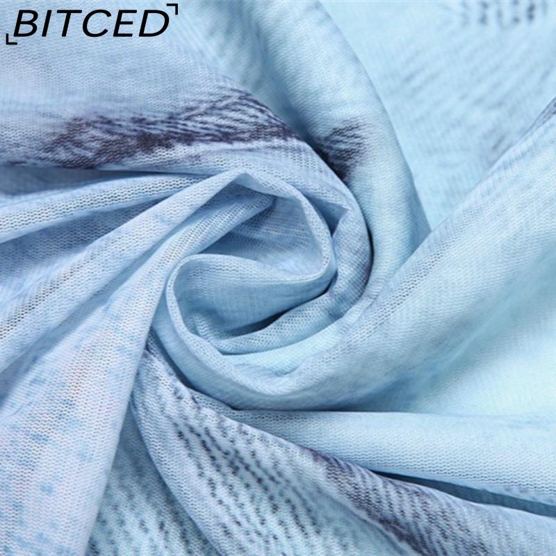 BITCED Spring Women's Solid-Color Slim-Fit High-Waisted Fashion V-Neck Strapless Sleeveless Dress