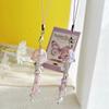 Jellyfish Mobile Phone Lanyard Aesthetic Tassel Phone Charm Keycord Stylish Girly Key Holder Pendant Mobile Phone Straps
