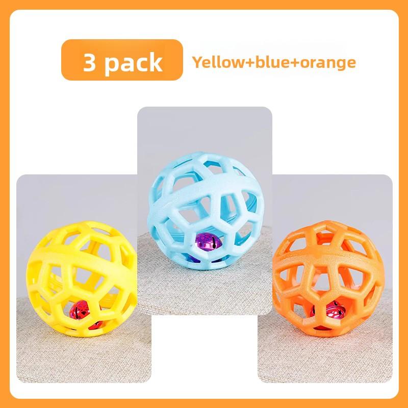 Dog self-hi teething toy ball resistant bite hollow small dog puppy puppy toy pet consumption physical toy Pet toys