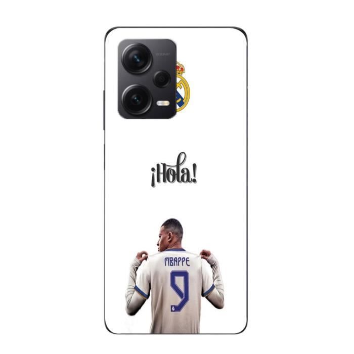 Coque Maniacase pour Xiaomi Redmi Note 12 Pro Kylian Mbappe Real Madrid 9 Hola