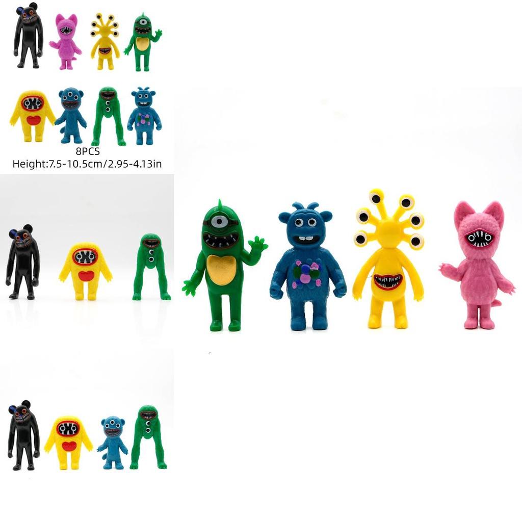 Фигурка из ПВХ Модель Улыбающийся Монстр Долина Радости Динозавр Ужас Игра Украшение для Торта