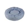 Coussin Rond - 50 Cm - Gris - Polyester - Intérieur