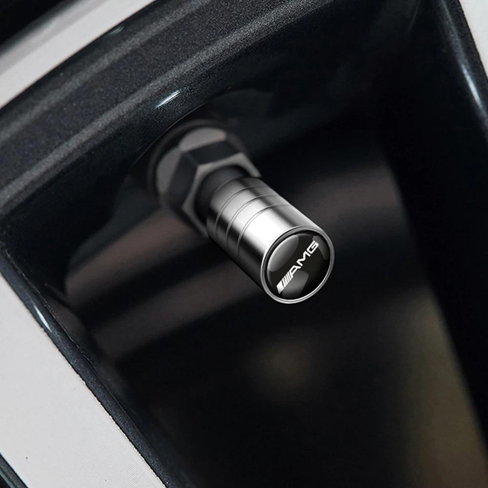 CRH1 4 шт. Стильные Колпачки на Вентиль Колеса Шины Пылезащитные Колпачки Для Mercedes Benz W210 W176 AMG CLS CLE CLA GLA GLB GLS Класс A GLE W222