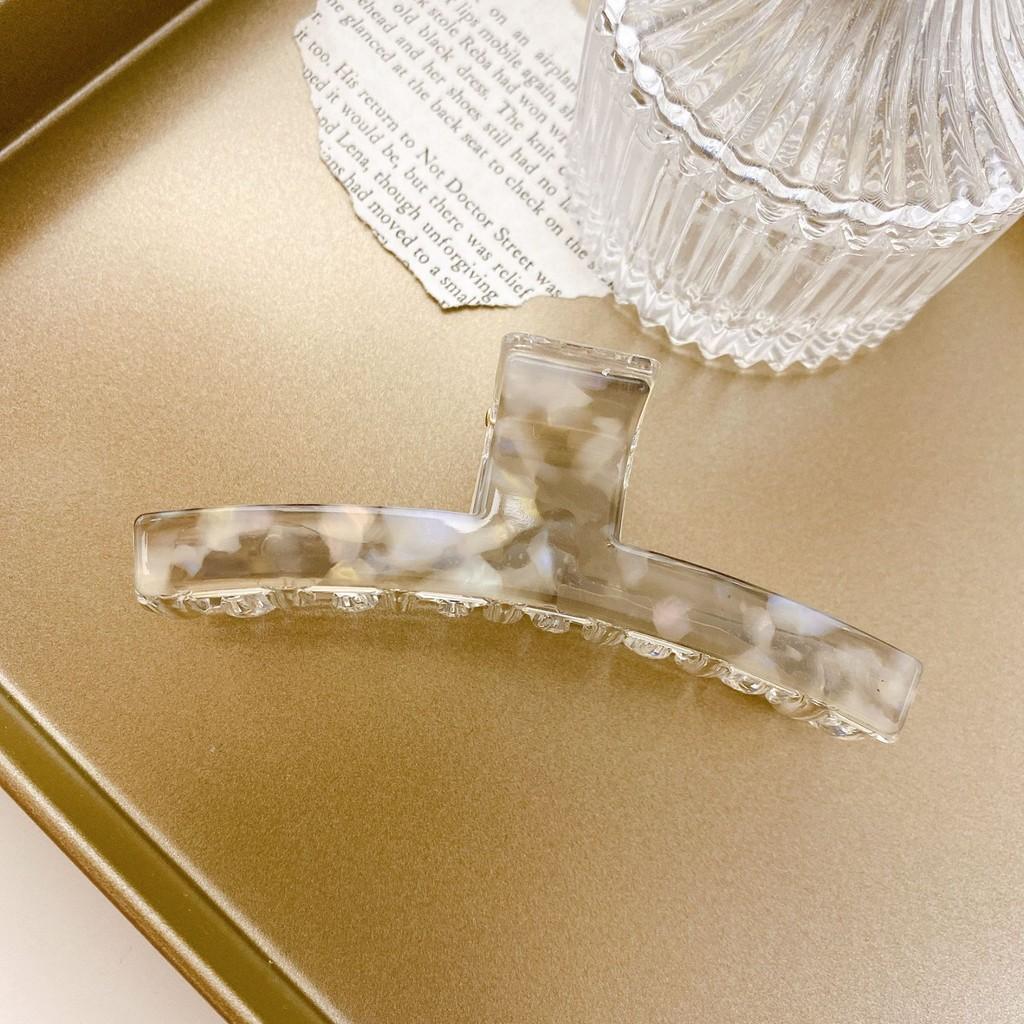 Элегантная корейская заколка-краб для волос из ацетата свежих цветов, идеально подходит для стильных причесок