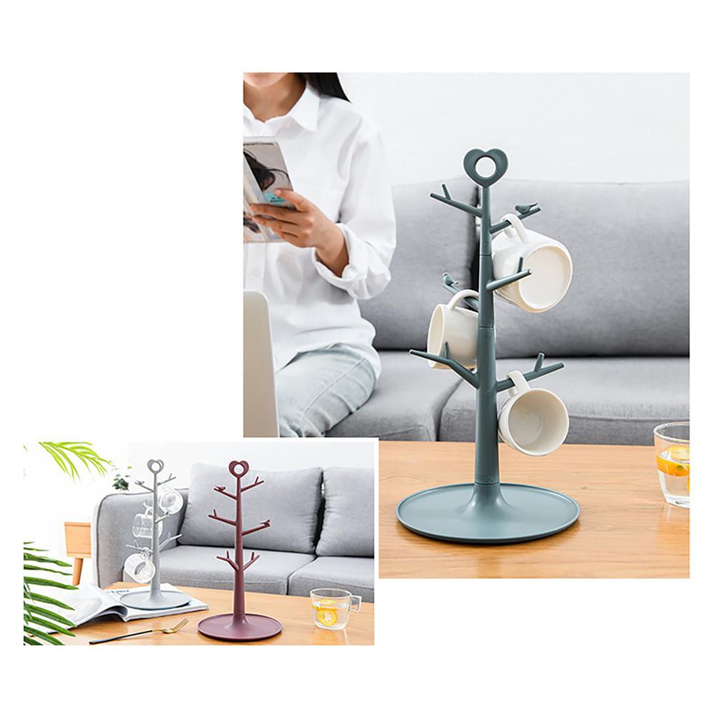 Kitchen Tools Profesional Stand Branch Display Shelf Cup Holder Coffee Mug Rack Storage Rack