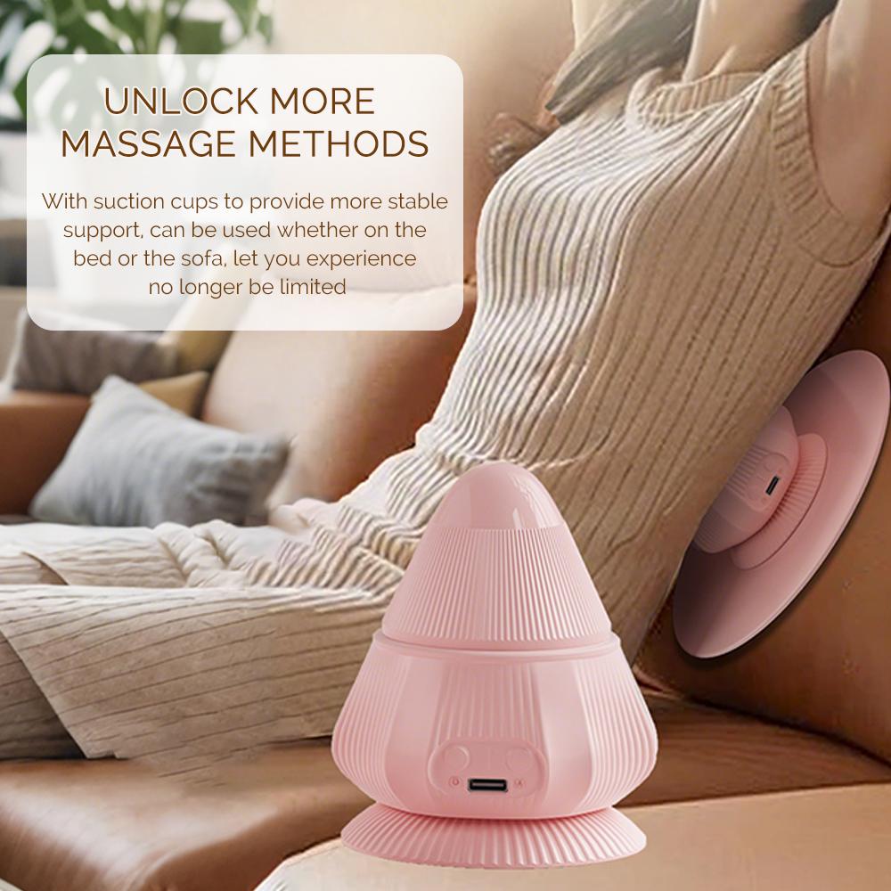 Многофункциональный электрический массажный мяч для тела 4-в-1, вибрационный фасциальный мяч, массажер для шеи, спины, талии, головы, расслабление мышц, masajeador