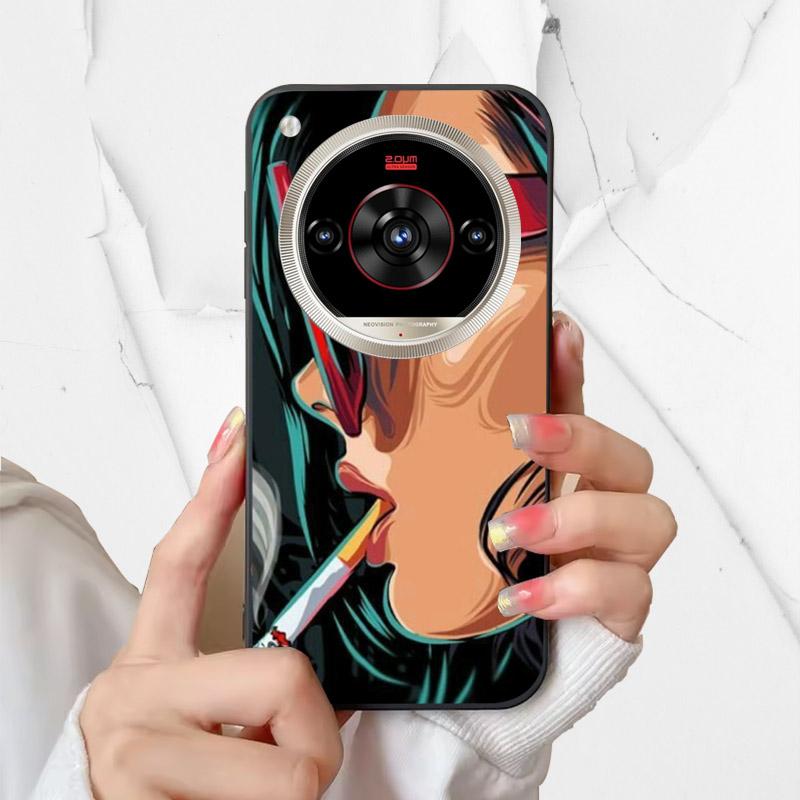 Fundas For ZTE Nubia Focus 2 Ultra Focus2Ultra Z2463N Fashion Astronaut Silicone Soft TPU Phone Case Cover Protective Shell Capa