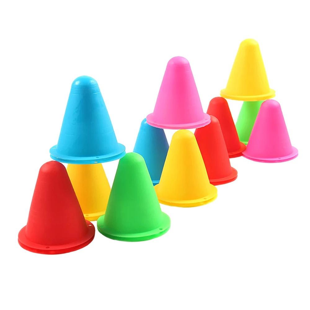 Ветрозащитный коньковый тренировочный маркер для катания на роликах, тренировочные конусы, ворсовые стаканчики, конус для катания на коньках