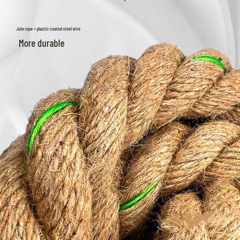 Leshion Steel-Core Hemp Climbing & Training Rope