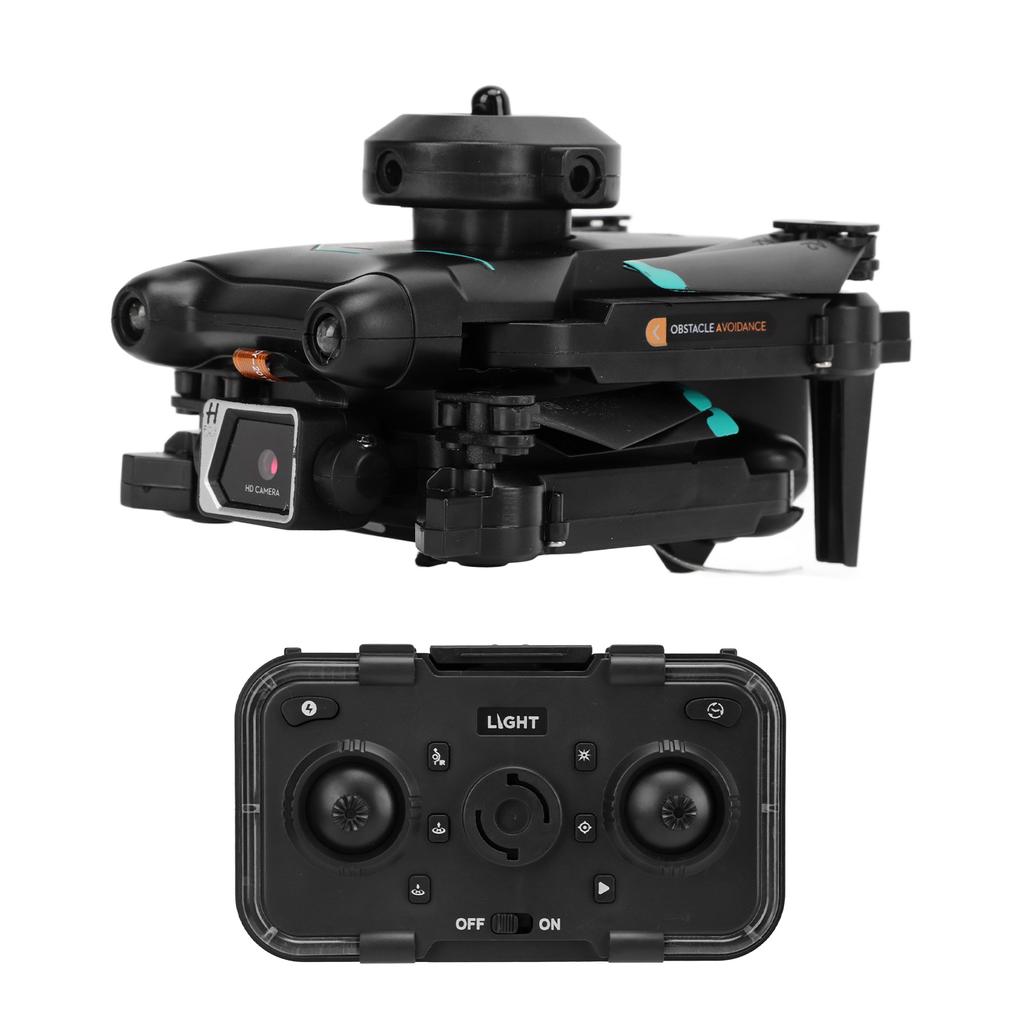 Мини-дрон с оптической локацией потока, избеганием препятствий с камерой 4K HD, квадрокоптером, вертолетом для