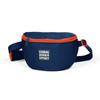 Поясная сумка Sport Navy Blue Neon Orange с двумя отделениями 22610