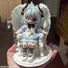3D-печатный Трон Ангелов с Крыльями для Кук BJD Масштаба 1/12 Домашние Аксессуары Эстетичный Декор Комнаты