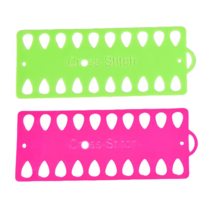 Пластиковая доска для вышивки крестом, органайзер для пряжи