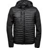 Mens Crossover Hooded Padded Jacket