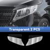 For Mercedes Benz Clase V W447 2016- TPU Headlight Anti-Scratch Transparent Modification Color Changing Protective Film
