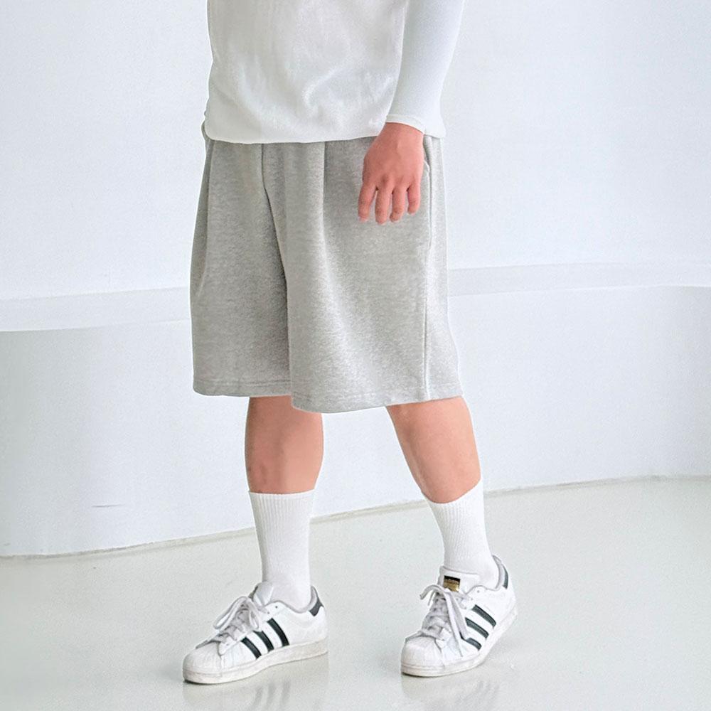 Bimono [Big Size 28-50] Tight-Fitting Sturdy Solid Bermuda Pants (Type B)