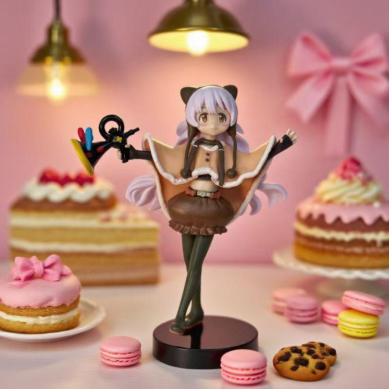 Original Momoe Nagisa Action Figure Puella Magi Madoka Magica The Rebellion Toys For Kids Gift Collectible Model Ornaments Poseable Articulated Scale