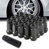 VEHSUN Steel Wheel Nuts, Lug Nuts, Racing Nuts, Long Wheel Locking Nuts, M12 X