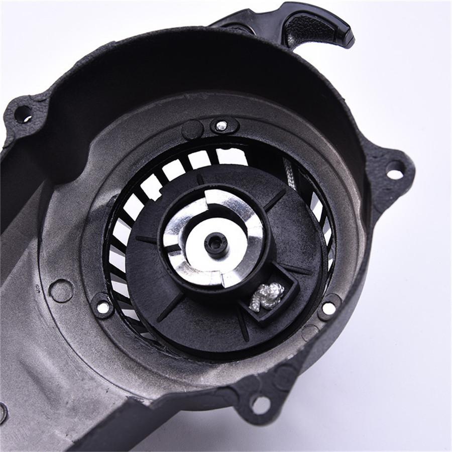 Алюминиевый Мини Карманный Мотоцикл Мотокросс 2-тактный Ручной Стартер 47cc 48cc 49cc Квадроцикл ATV Ручной Стартер Мотоциклетные Аксессуары