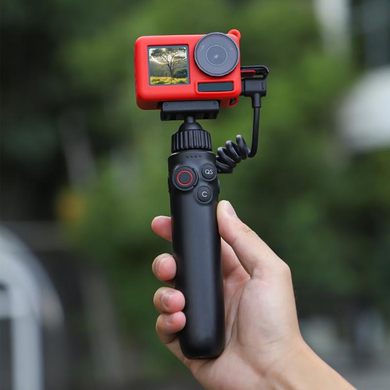 Прочный силиконовый чехол для камер Action 5Pro, Удобный захват с комфортным ремешком, Аксессуары для спортивных камер для приключений