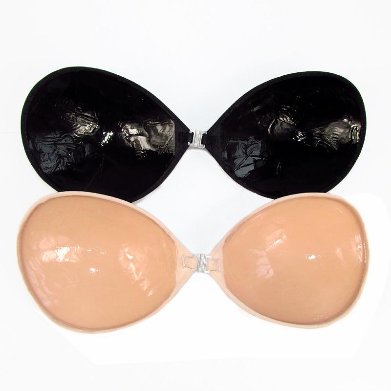 Сексуальный женский бюстгальтер, невидимый бюстгальтер пуш-ап, самоклеящийся силиконовый бесшовный передний бюстгальтер с липкой спинкой