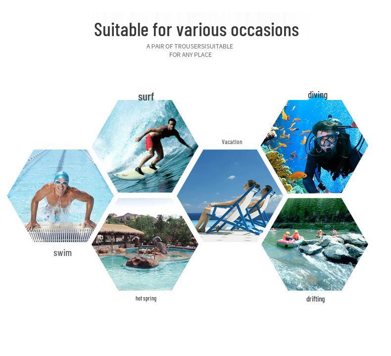 Sharkbat Men's Quick-Dry Sun Protection Surfing Wetsuit & Snorkeling Set