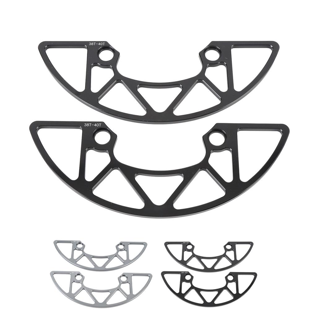 Cycle Chainring Guard Aluminum Alloy 104BCD Cycle Sprocket Protector for 38 to 40T Positive Negative