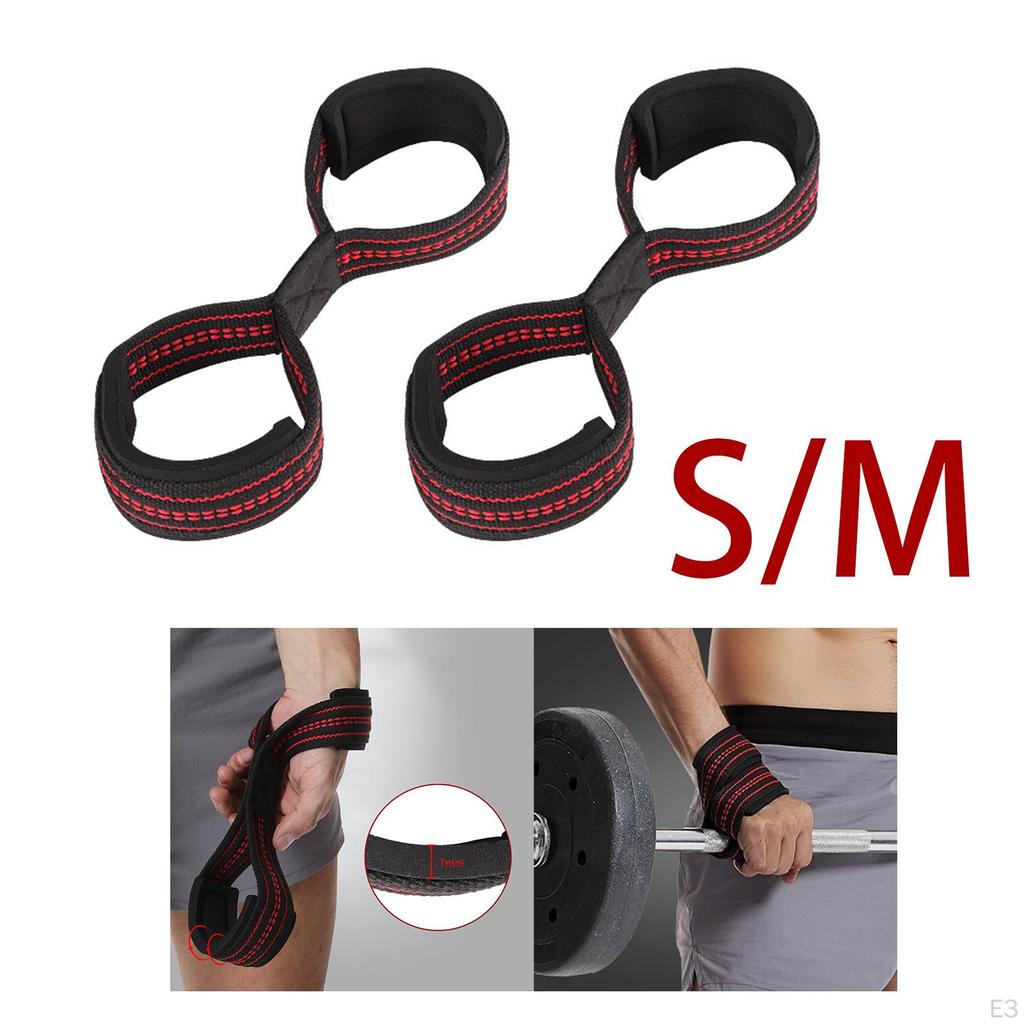 Weight Lifting Straps Deadlift Straps, Hand Grip, Strength Training, Wrist Support Wraps,