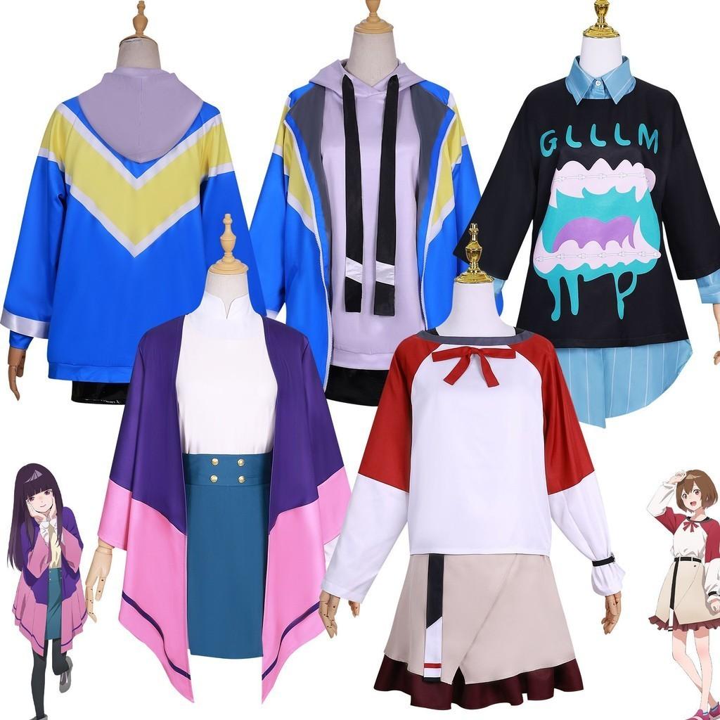 Japanese Anime Theme Cosplay Outfit With Hanae Natsuki And Kaede Higashiyama Characters Comfortable Casual Style Polyester Material Xs-xxxl