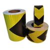 5cmm/10cm/20cm*5M Arrow Reflective Safety Tape Fluorescent Black Waterproof Adhesive Stickers Conspicuity Strips For Car Vehicle