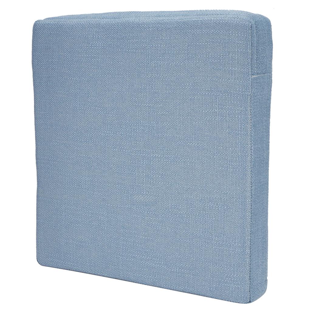 Бытовая квадратная мягкая подушка для йоги, напольная подушка, съемный моющийся коврик для медитации, подушка, синий 40 x 40 x