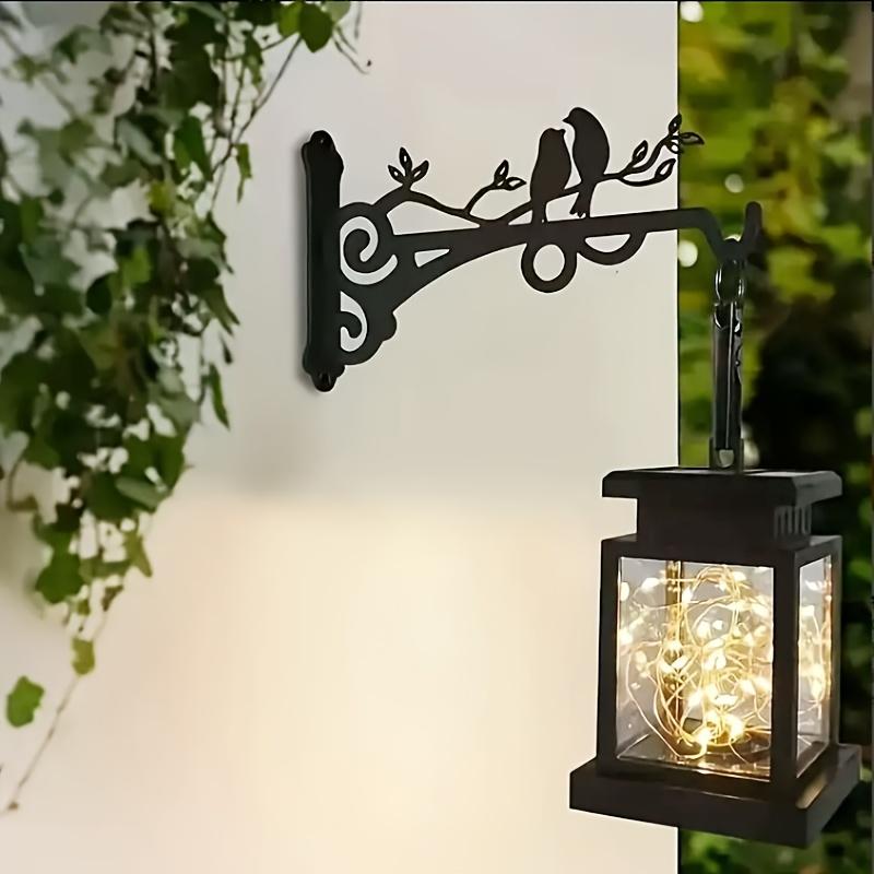 1/2 шт. Крючок для венка для домашнего декора, Простая установка с помощью прилагаемых винтов, Подходит для подвешивания садовой корзины, Для внутреннего/наружного/садового/декоративного использования