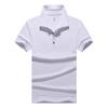 Large and Fat Plus Size Loose Short Sleeved Polo Shirt with Polo Collar for Men's Casual T-shirt