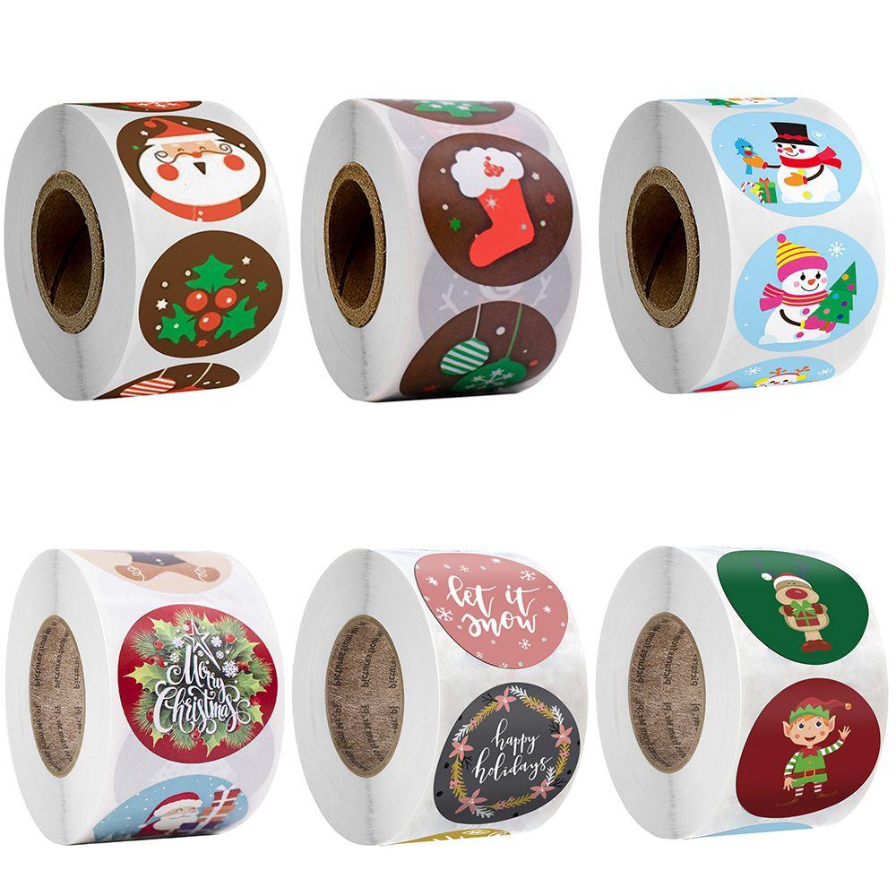 Stickers Baking Sign Envelope Packaging Sticky Note Adhesive Label Christmas Stickers Seal Sticker