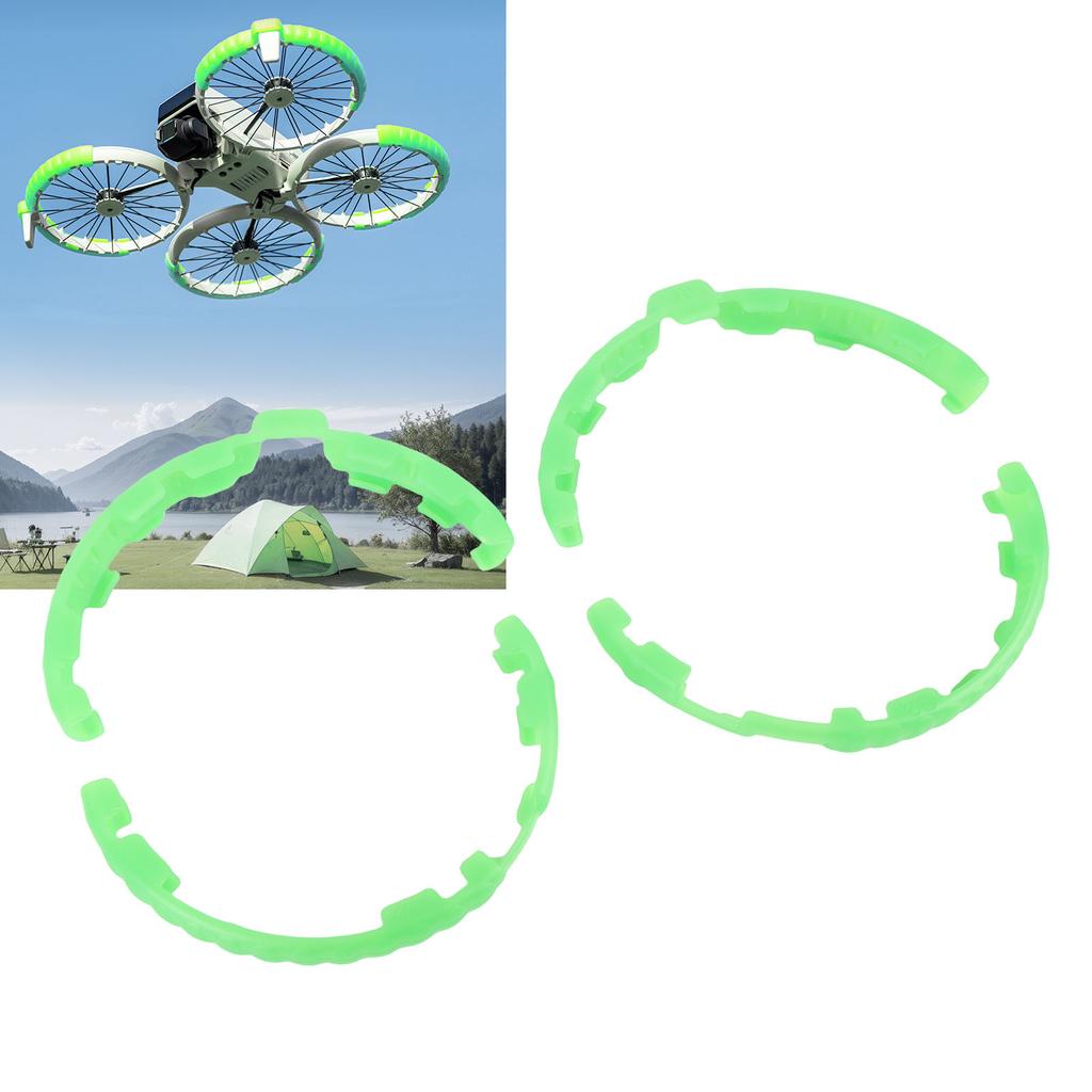 Propeller Bumper Guards for Drone TPU Material Anti Collision Protective Covers Fluorescent Color