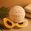 Papaya Bath Bomb With Coconut Butter
