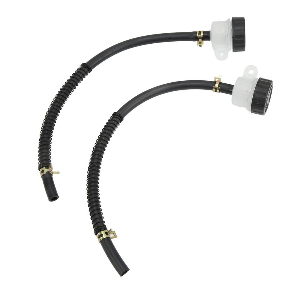 1 Pair Universal Motorcycle Front Brake Reservoir Master Cylinder Fluid Oil Reservoir for ATV Dirt Pit Bike