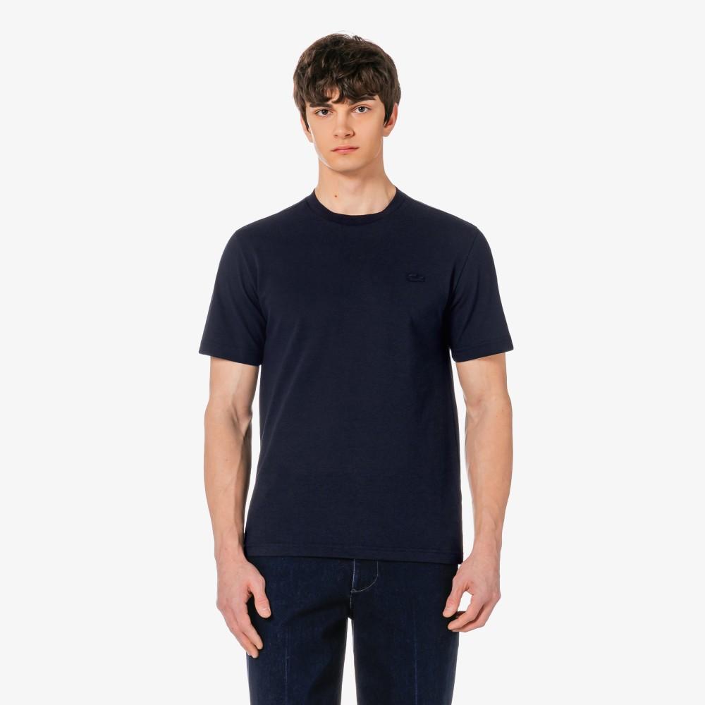 [lacoste] Men's Strong Twist Caviar Pique Short-Sleeve T-Shirt TH742E-56G166