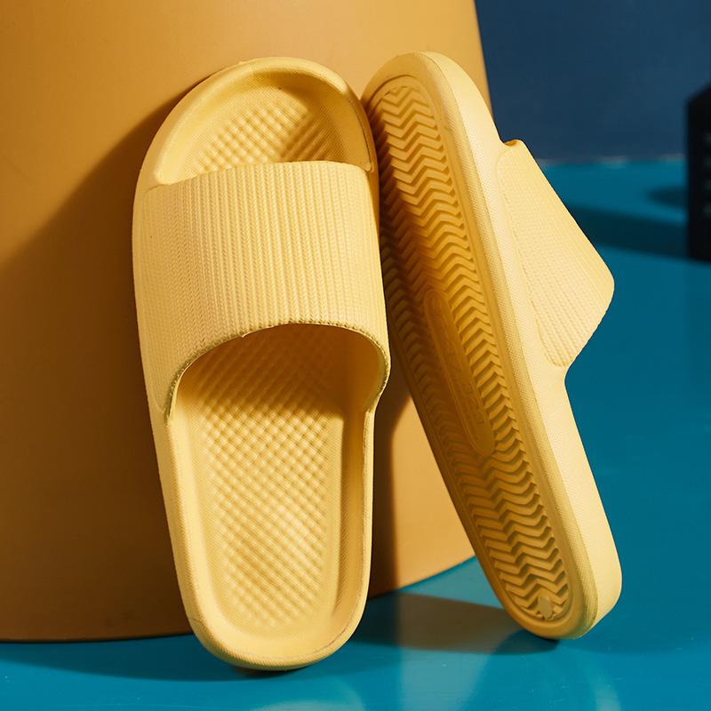 Гостиничные тапочки женские толстая подошва домашние прохладные тапочки лето
