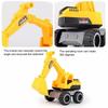 Durable Abs Plastic Engineering Construction Truck Excavator Digger Vehicle Car Toy
