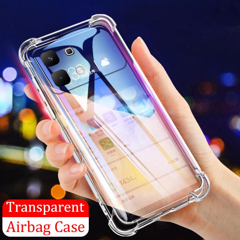 Чехол для infinix Note 60 / 60 Pro Air Protection Силиконовый Прозрачный Ударопрочный Корпус для корпуса телефона infinix Note Edge