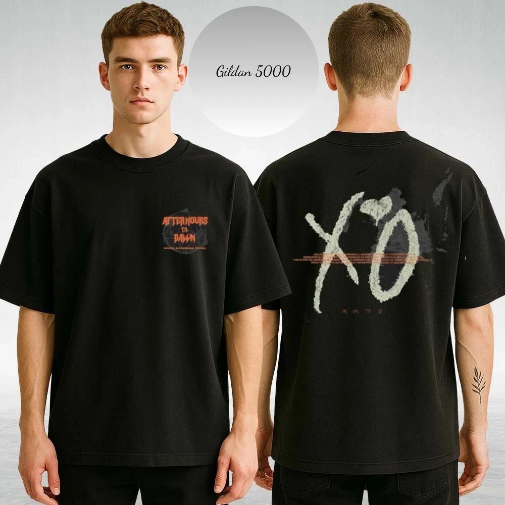 Футболка The Weeknd After Hours Til Dawn XO Graffiti Unisex