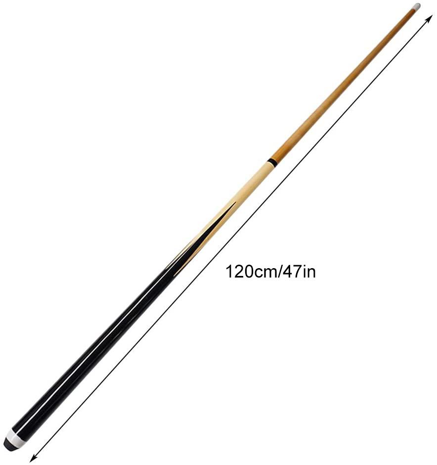 Pool Cues 47in Pool Stick Children"s Cue Sticks Kids Hardwood 12 Billiard House Cue Stick