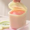Поднос для заморозки продуктов с крышкой Силиконовая форма для порционного контроля для пюре бульона Легко извлекается Не содержит Бисфенол А Штабелируемый Важный элемент хранения для домашних блюд для детей