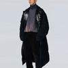 Li Ning 21FW Wu Chuang Wu Yi блестящий двусторонний теплый однотонный длинный пуховик мужская верхняя одежда черный AYMR063-1